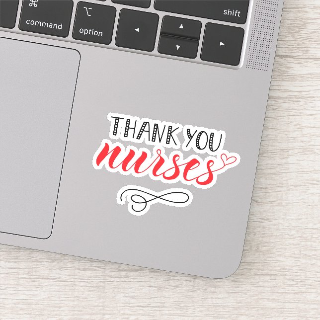 Thank You Nurses | Fun Font (Detail)