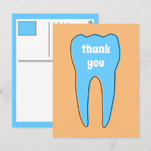 THANK YOU oddrex tooth Postcard