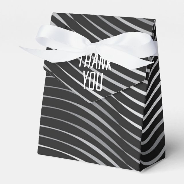 Thank You Opitical Ilusion  Favour Box (Front Side)