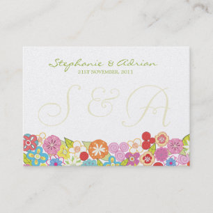 Thank You or Table Place Cards Summer Spring