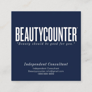 Thank You & Order Info Business Card