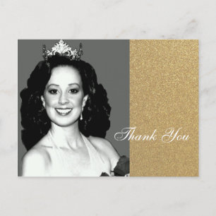 Thank You Pageant Postcard