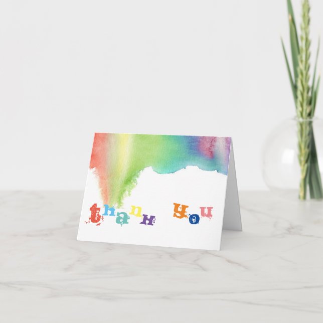 Thank You Paint Splatter (Front)