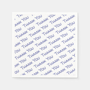 Thank You Paper Napkins