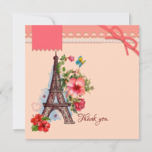Thank you Paris vintage (Front)