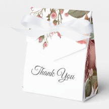 Thank You Party Favour Gift Box