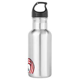 Thank You Patriotic Heart Vintage Vector Design_1 532 Ml Water Bottle
