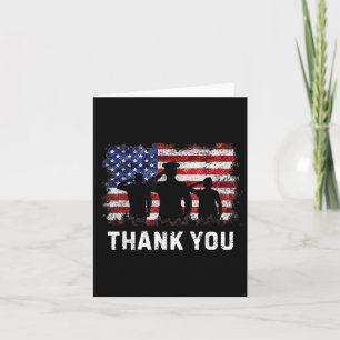 Thank You Patriotic Shirts Memorial Day 4th Of Jul Card