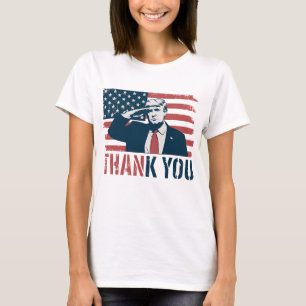 thank you patriotic trump T-Shirt