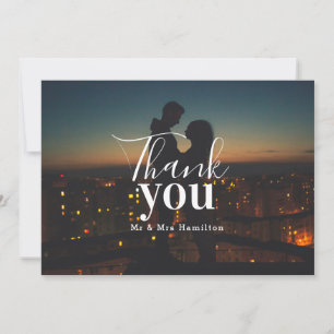 Thank You Personalised Photo Card