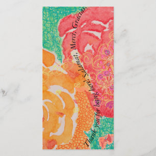 Thank you, photo card