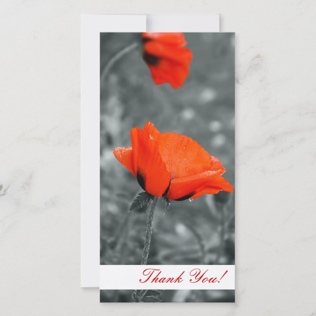 Thank You Photo Card (Front)