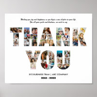 Thank You Photo Collage Coworker Farewell Retired