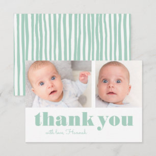 THANK YOU Photo & Thanks Card
