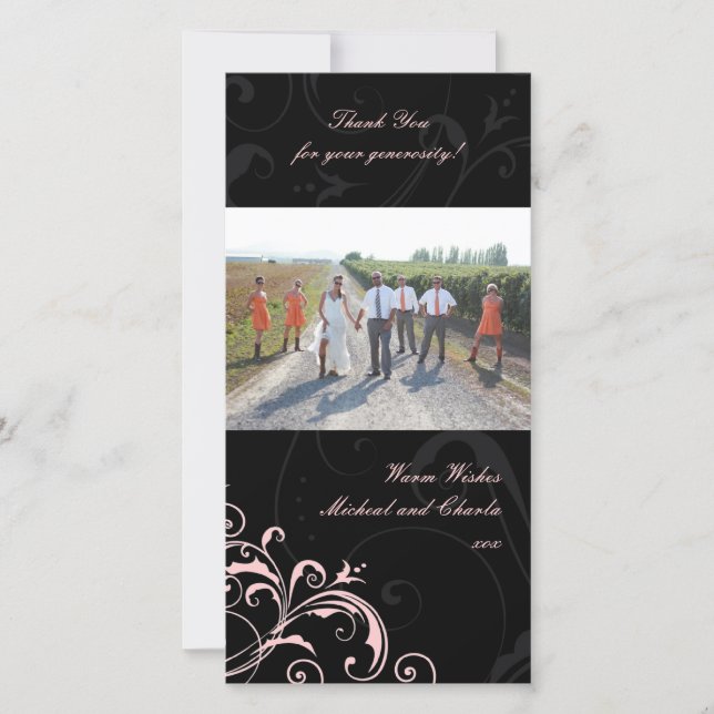 Thank You Photocard (4x8) Card (Front)