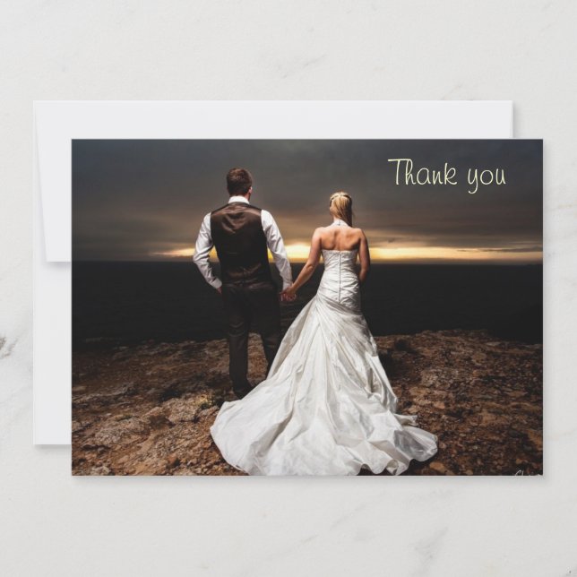 thank you photocards card (Front)