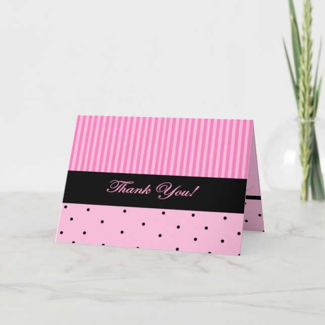 Thank You Pink Stripe (Front)