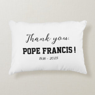 Thank you, Pope Francis! passed away Wind Chime Decorative Cushion