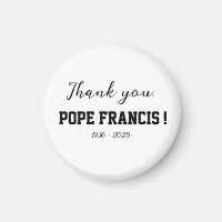 Thank you, Pope Francis! passed away Wind Chime