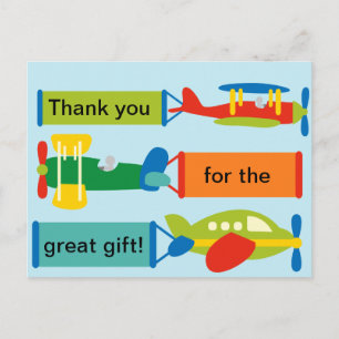 Thank you post card (personalise)