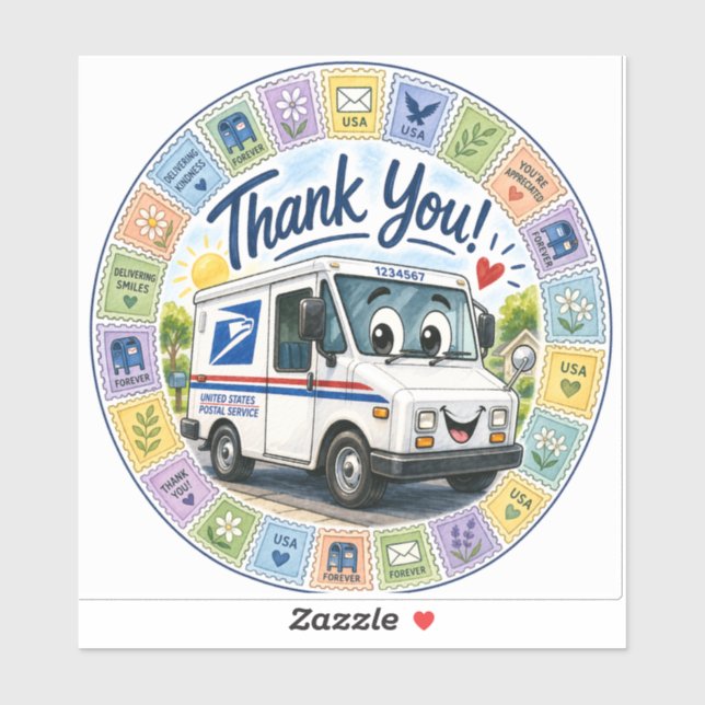 Thank you Postal Workers  (Sheet)