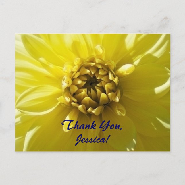 Thank You Postcard (Front)