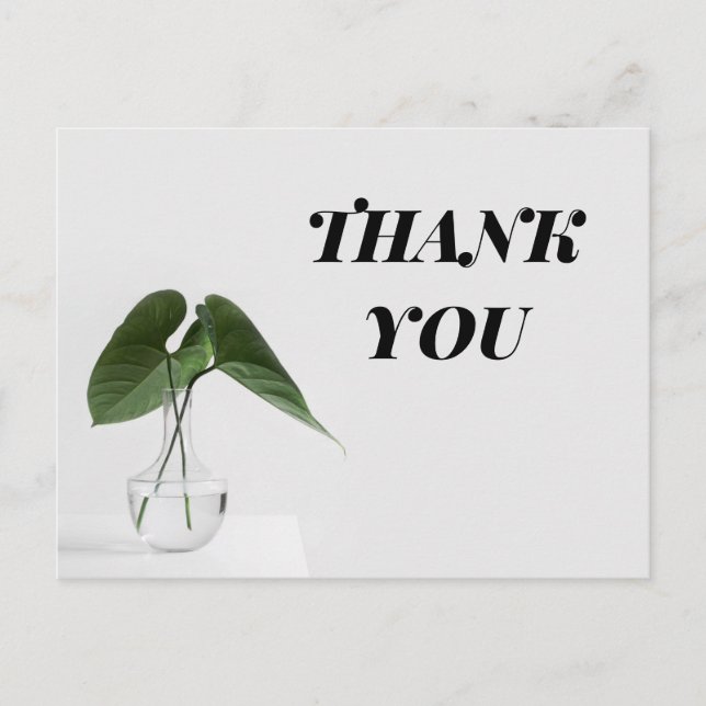 THANK YOU POSTCARD (Front)