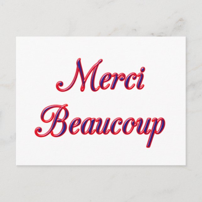 Thank You Postcard (Front)