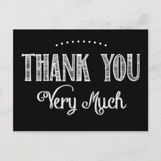 Thank You Postcard