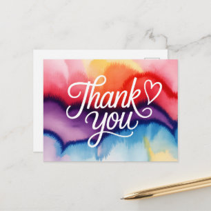 Thank You Postcard