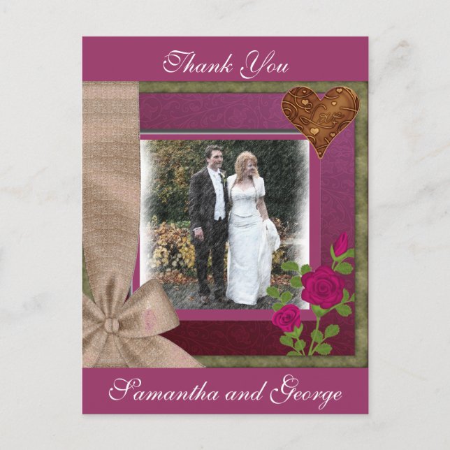Thank you postcard (Front)