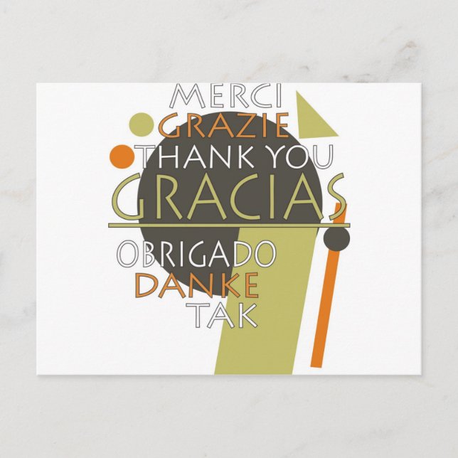 Thank You Postcard (Front)