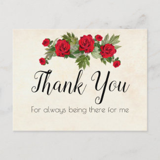 Thank you postcard