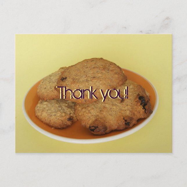 Thank you! postcard (Front)