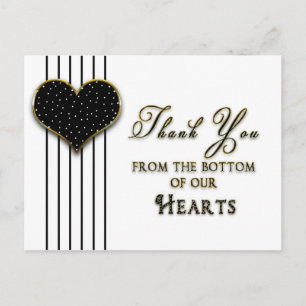 THANK YOU POSTCARD - BOTTOM OF OUR HEART