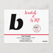 Thank you Postcard with Giveaway