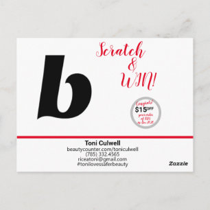 Thank you Postcard with Giveaway