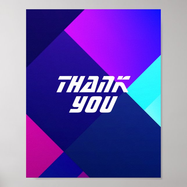 Thank You Poster (Front)