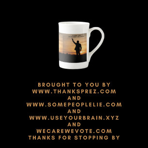 Thank you President Joe Biden Bone China Mug
