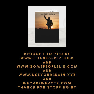 Thank you President Joe Biden Card