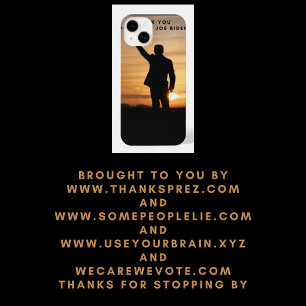 Thank you President Joe Biden iPhone 14 Case