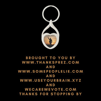 Thank you President Joe Biden Key Ring