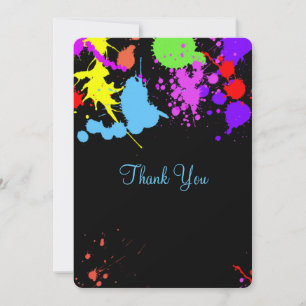 Thank You Pretty Neon, Glow in the Dark, Card