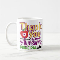 Thank You Principal Gift