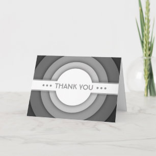 THANK YOU (retro) Card