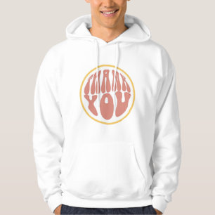 Thank You Retro Groovy  Hoodie