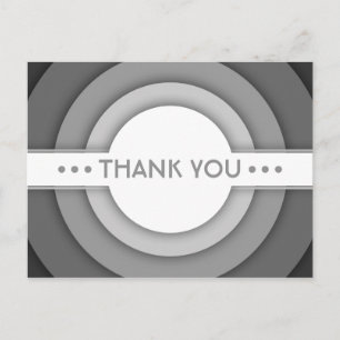THANK YOU (retro) Postcard