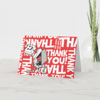 Thank you Robot Card