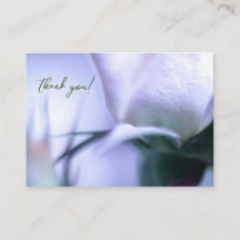 Thank You Rose Enclosure Card