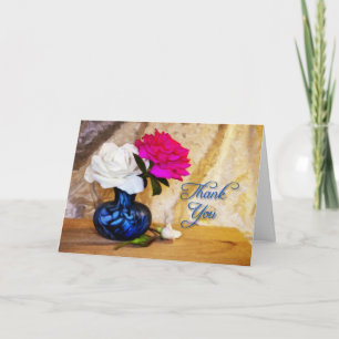 Thank you roses card